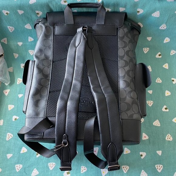 Coach Monogram Drawstring Backpack - Picture 2 of 13